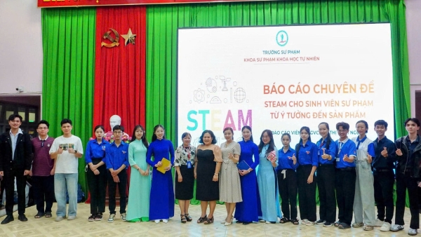 BÁO CÁO CHUYÊN ĐỀ “STEAM CHO SINH VIÊN SƯ PHẠM: TỪ Ý TƯỞNG ĐẾN SẢN PHẨM”