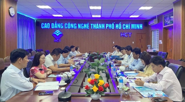 Trường Đại học Đồng Tháp thăm và làm việc tại Cao đẳng Công nghệ TP.HCM