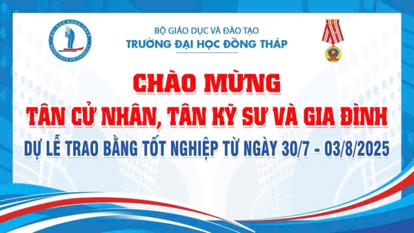 LỄ TRAO BẰNG TỐT NGHIỆP CHO SINH VIÊN KHOA GIÁO DỤC THỂ CHẤT - SƯ PHẠM NGHỆ THUẬT (ĐỢT 2, NĂM 2025 )