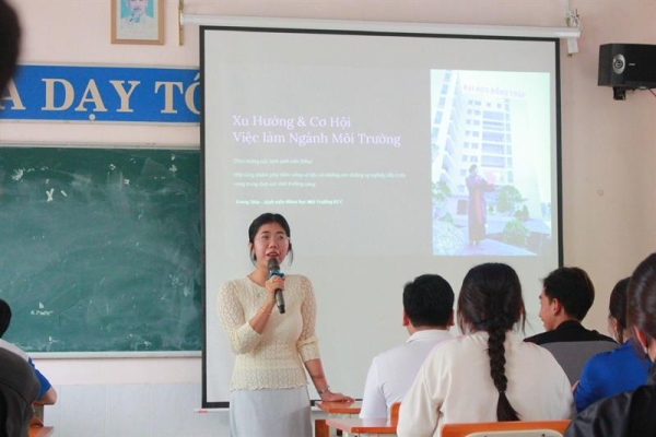 XU HƯỚNG & CƠ HỘI VIỆC LÀM NGÀNH MÔI TRƯỜNG