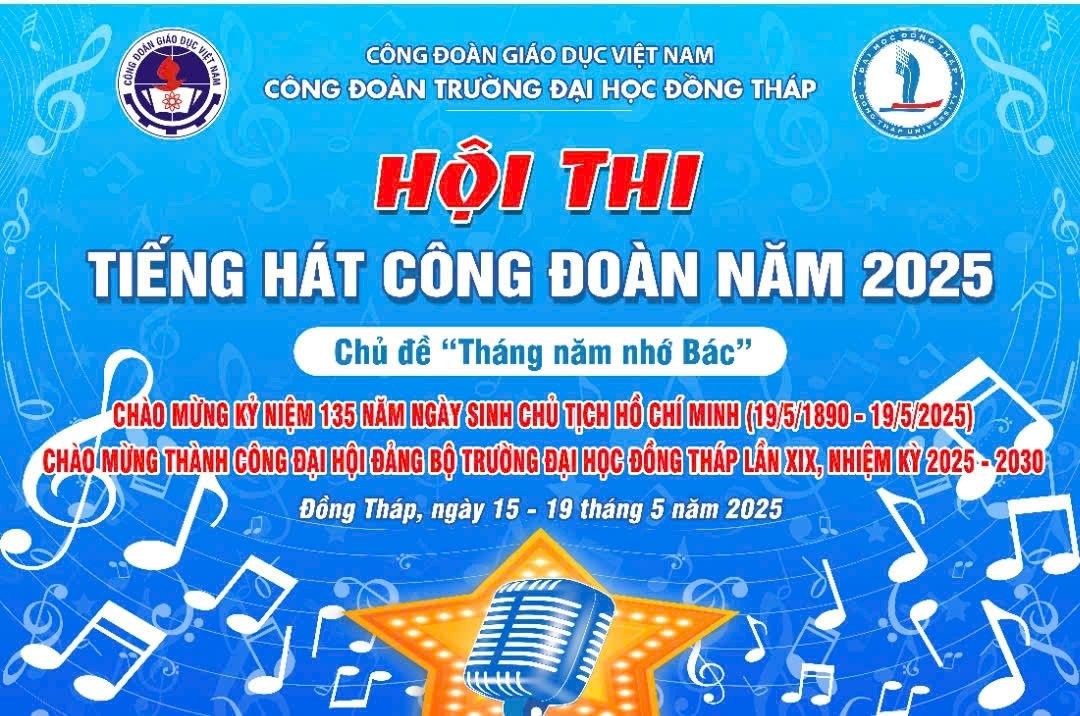 HỘI THI TIẾNG HÁT CÔNG ĐOÀN NĂM 2025