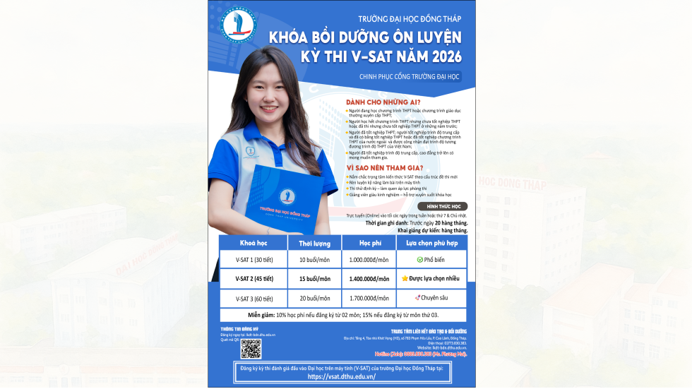 Tuyển sinh VSAT 2026