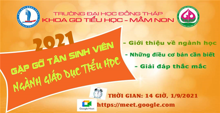 CHÀO TÂN SNH VIÊN NGÀNH TIỂU HỌC MẦM NON