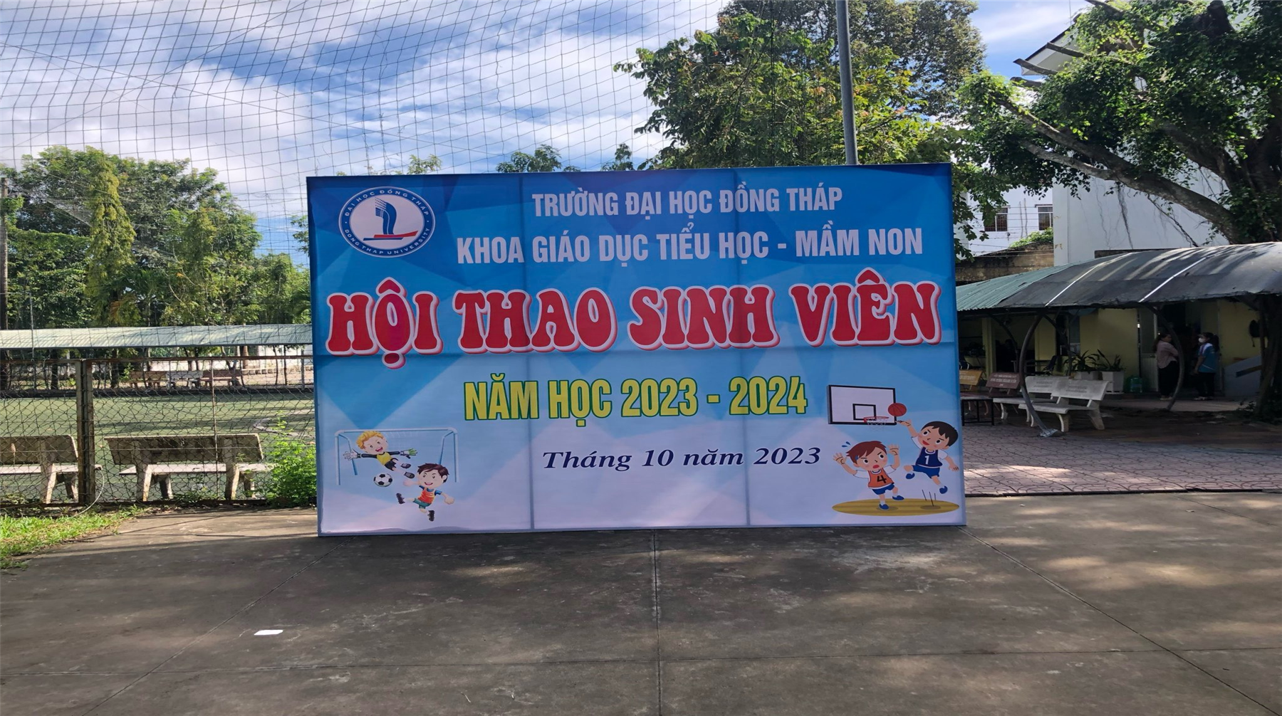 HỘI THAO SINH VIÊN KHOA GIÁO DỤC TIỂU HỌC MẦM NON 