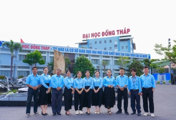 Album 1 hình ảnh tập thể Phòng Hợp tác quốc tế và Truyền thông