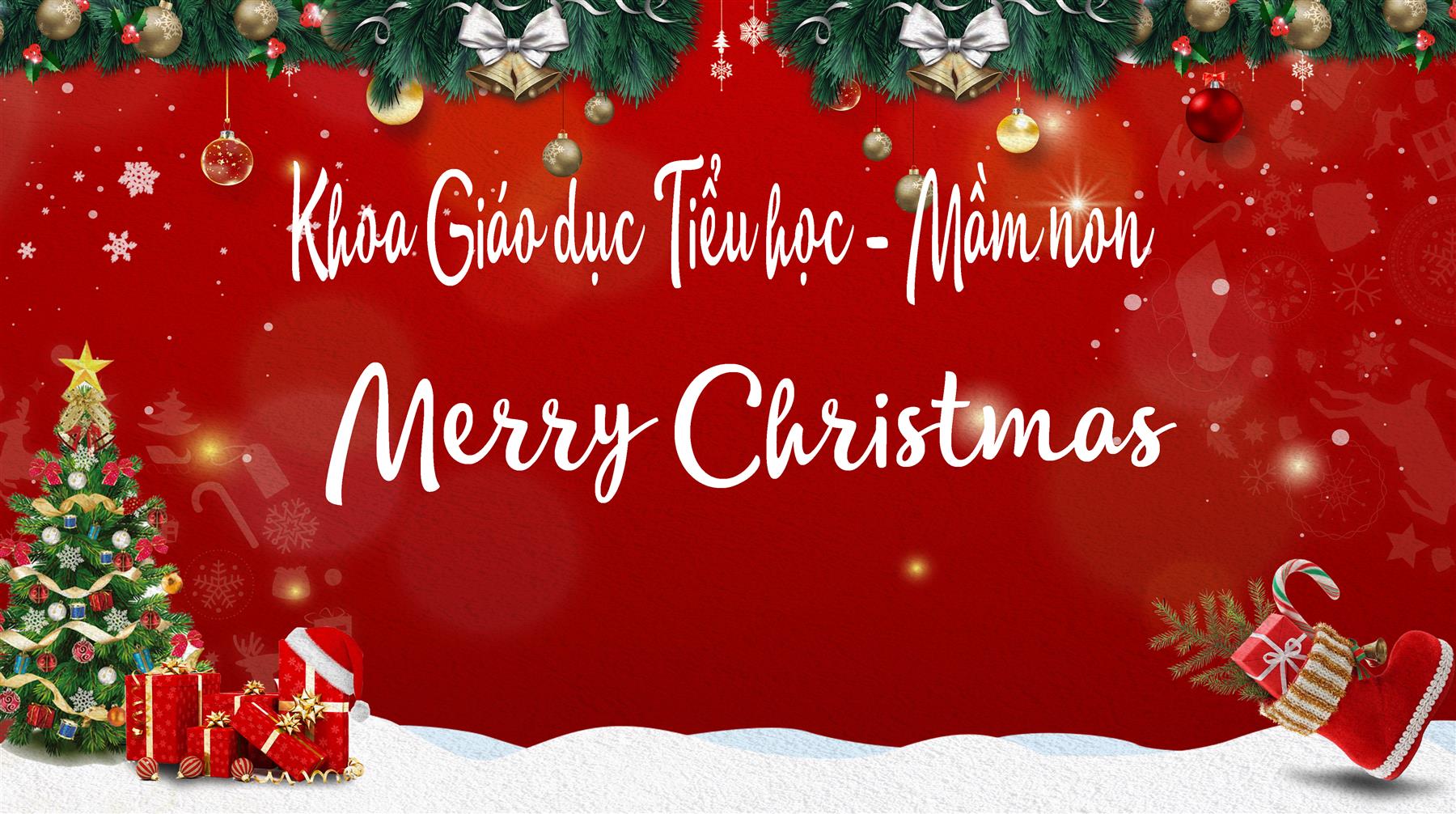 Chúc mừng giáng sinh (merry christmas) 